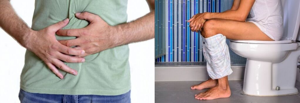 La constipation et la diarrhée sont des signes de la présence de parasites dans le corps humain.